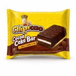 Chipicao dezert máčený v čokoládové polevě a náplní s vanilkovou příchutí 64 g